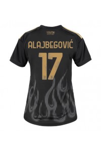 Juventus Kerim Alajbegovic #17 Fotballdrakt Tredje Klær Dame 2026-27 Korte ermer